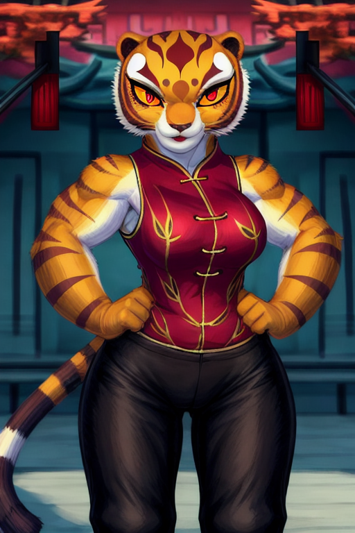 AI Art: master Tigress by @Ryan Prime | PixAI