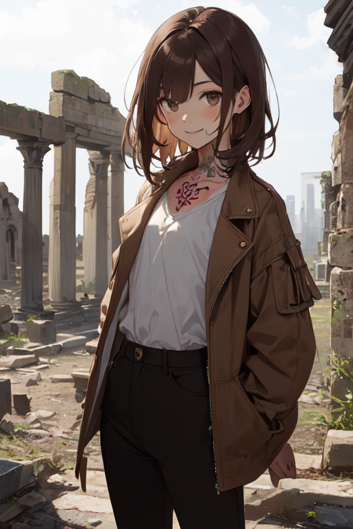 Brown jacket