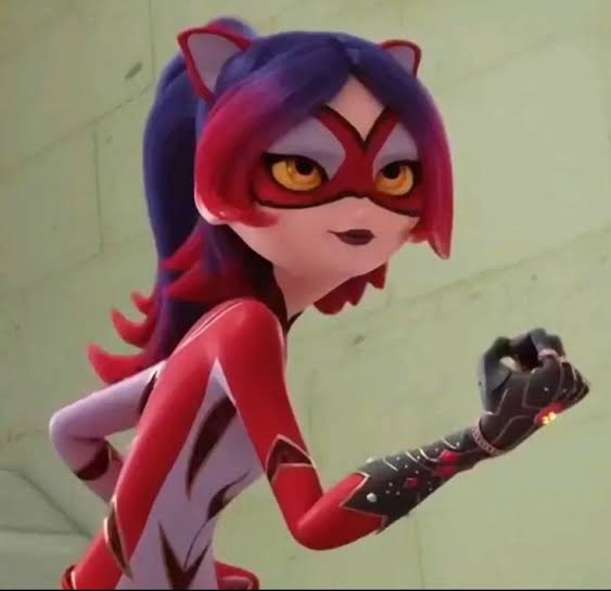 Ai Art Model Lady Purple Tigress Miraculous Pixai