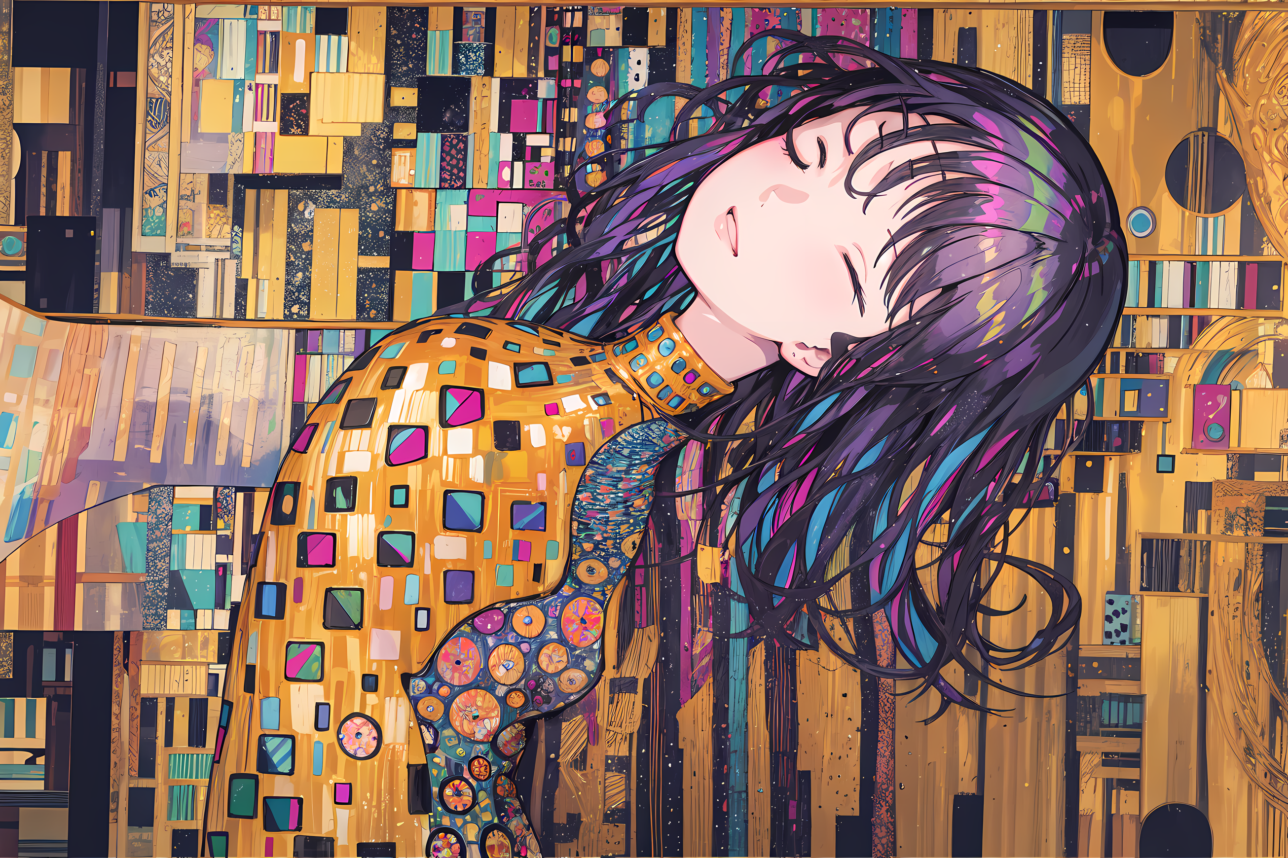 Anime e Arte, Elfen Lied e Gustav Klimt