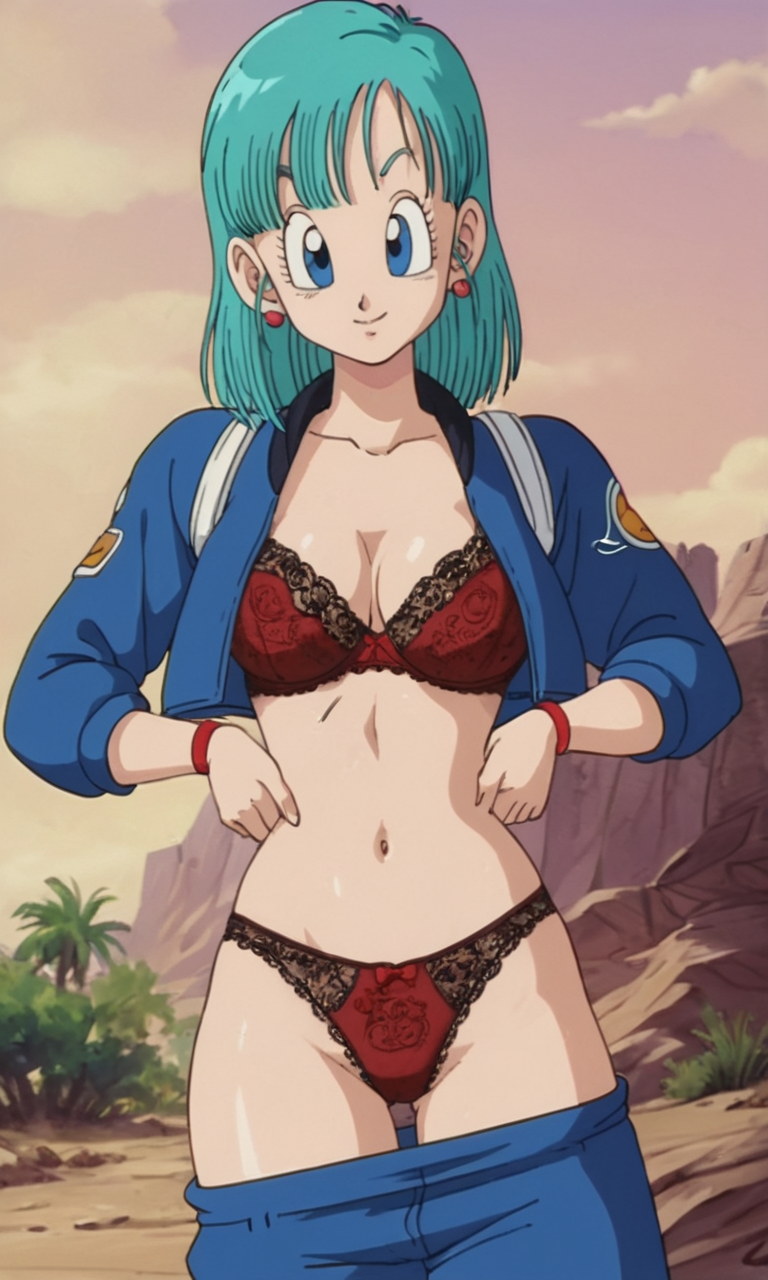 AI Art: Bulma sexy bra by @Udon | PixAI