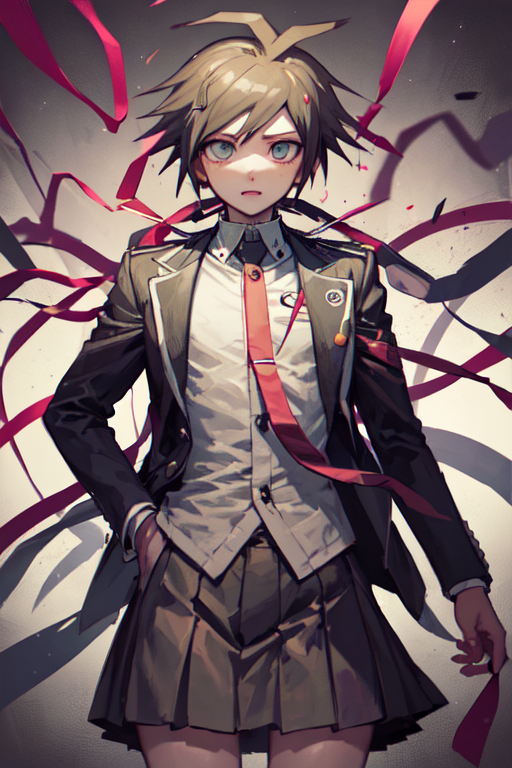 Makota Naegi Anime Boy Diamond Painting 