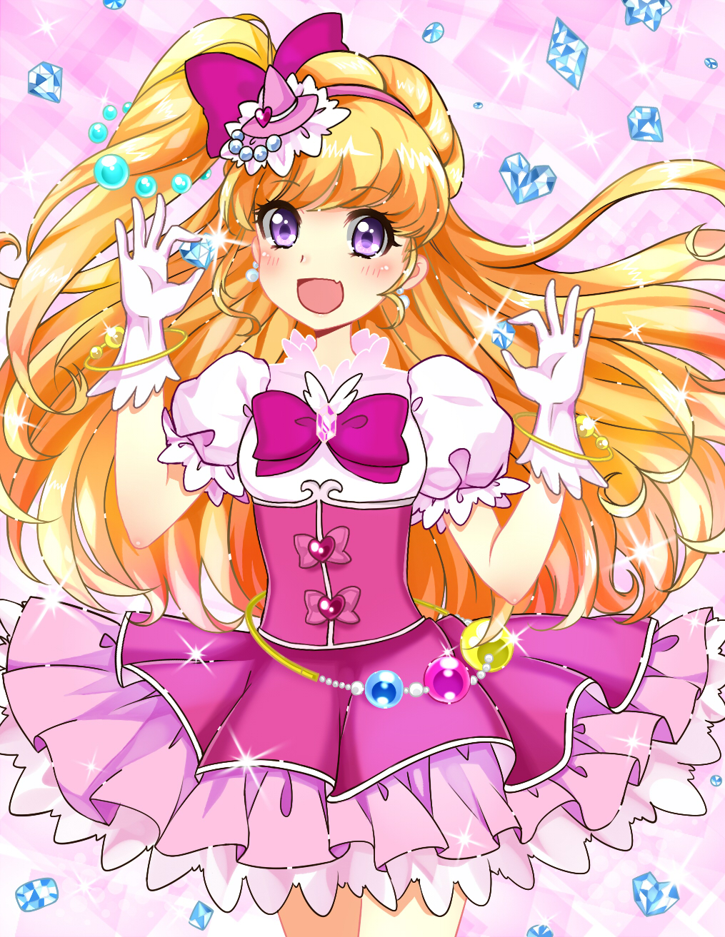 Ai Art Model Cure Miracle Mahou Tsukai Pretty Cure Pixai