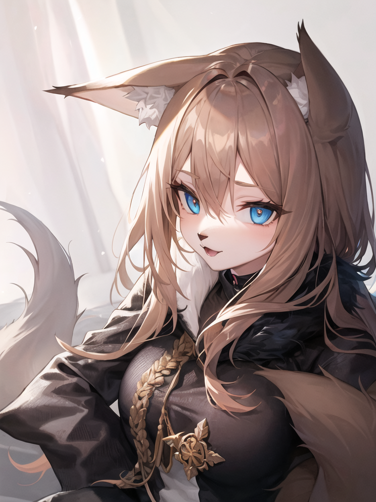 AI Art: Fox girl by @Семён Акимов | PixAI