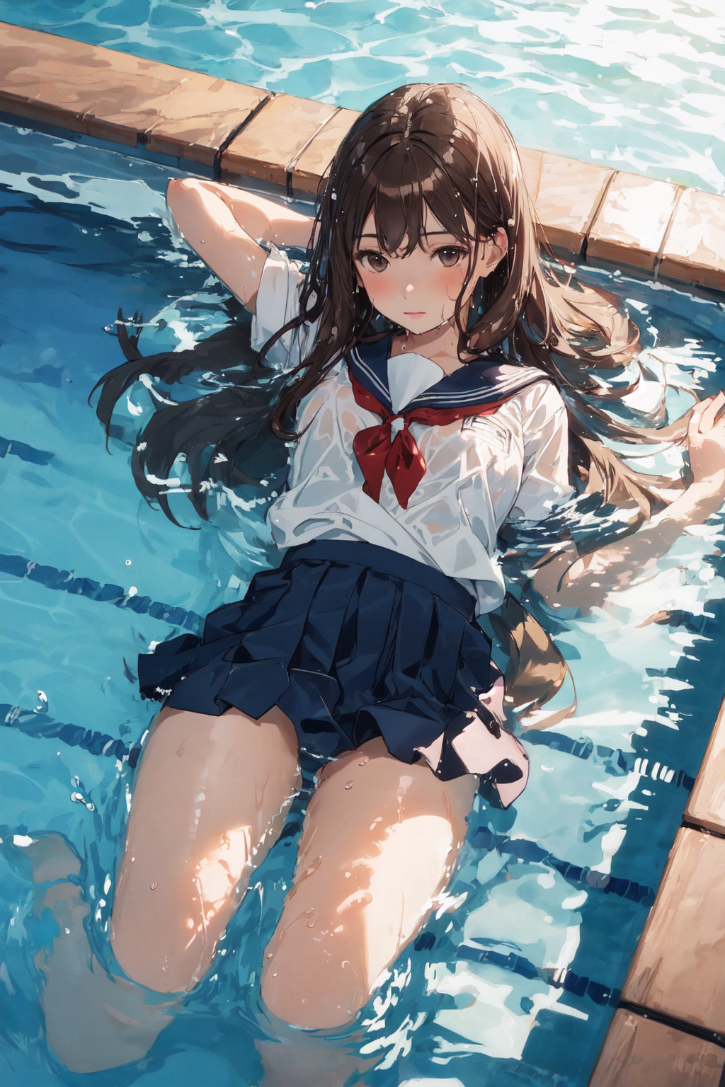 AI Art: hot summer by @toshi1966 | PixAI