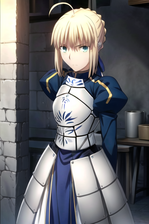 AI Art: Saber - Artoria Pendragon by @Rafael Reyes | PixAI