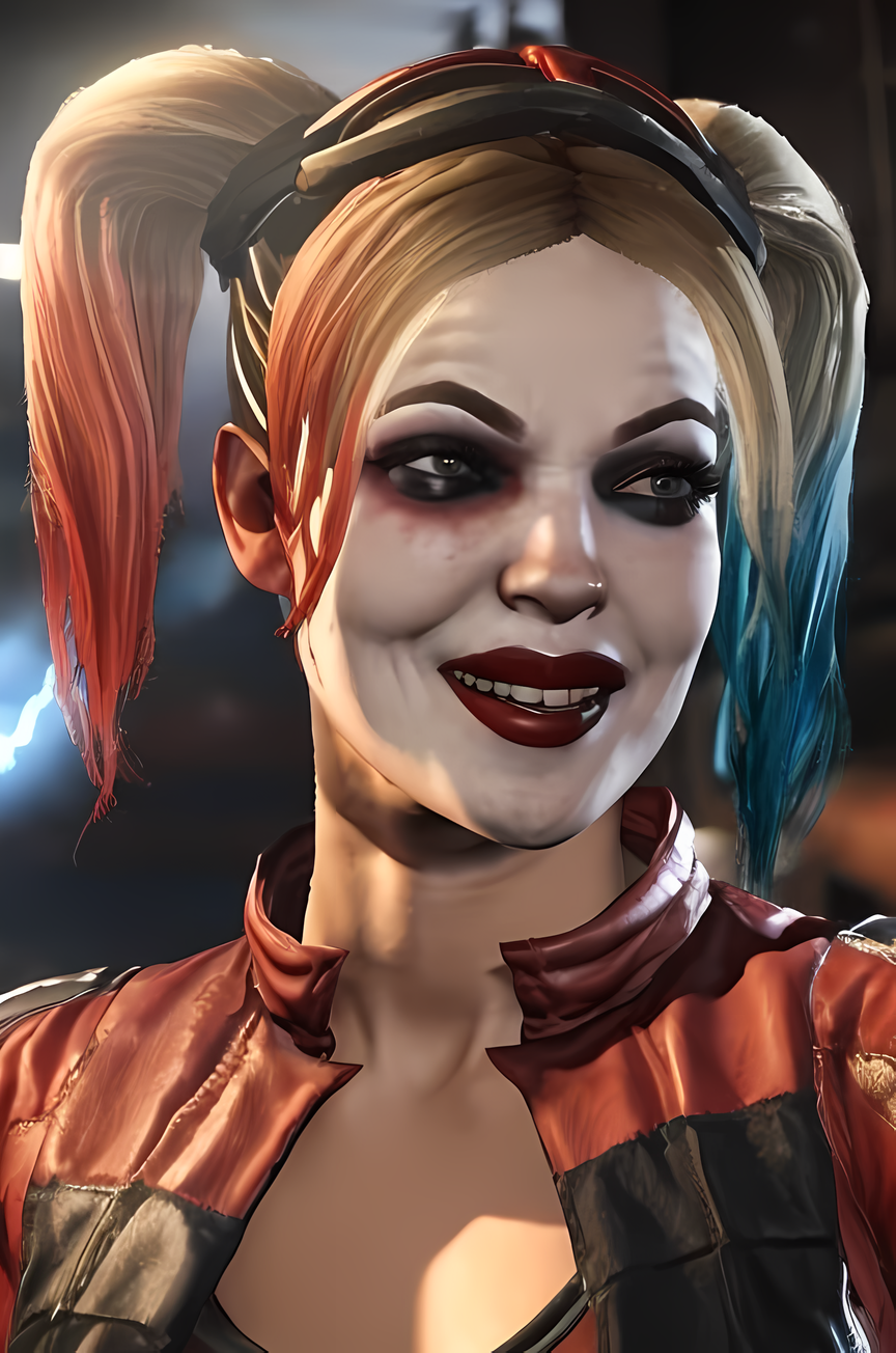 AI Art: Harley Quinn by @ComentoNopor V2 | PixAI