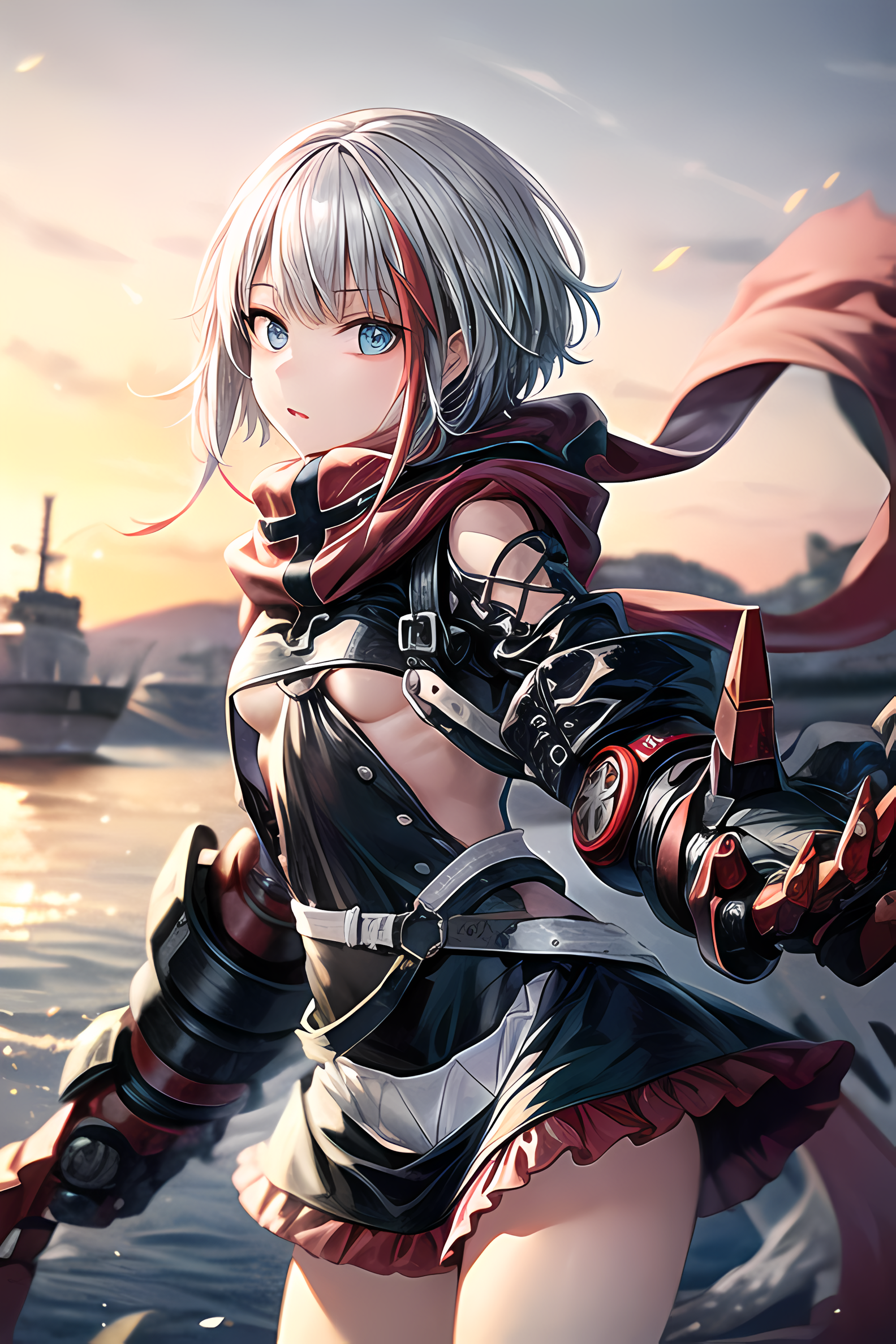 AI Art: Admiral graf spee (Azur lane) by @Nicknamishe | PixAI