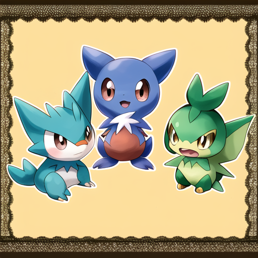 Todas as gerações  Pokemon starters, Pokemon, Cute pokemon