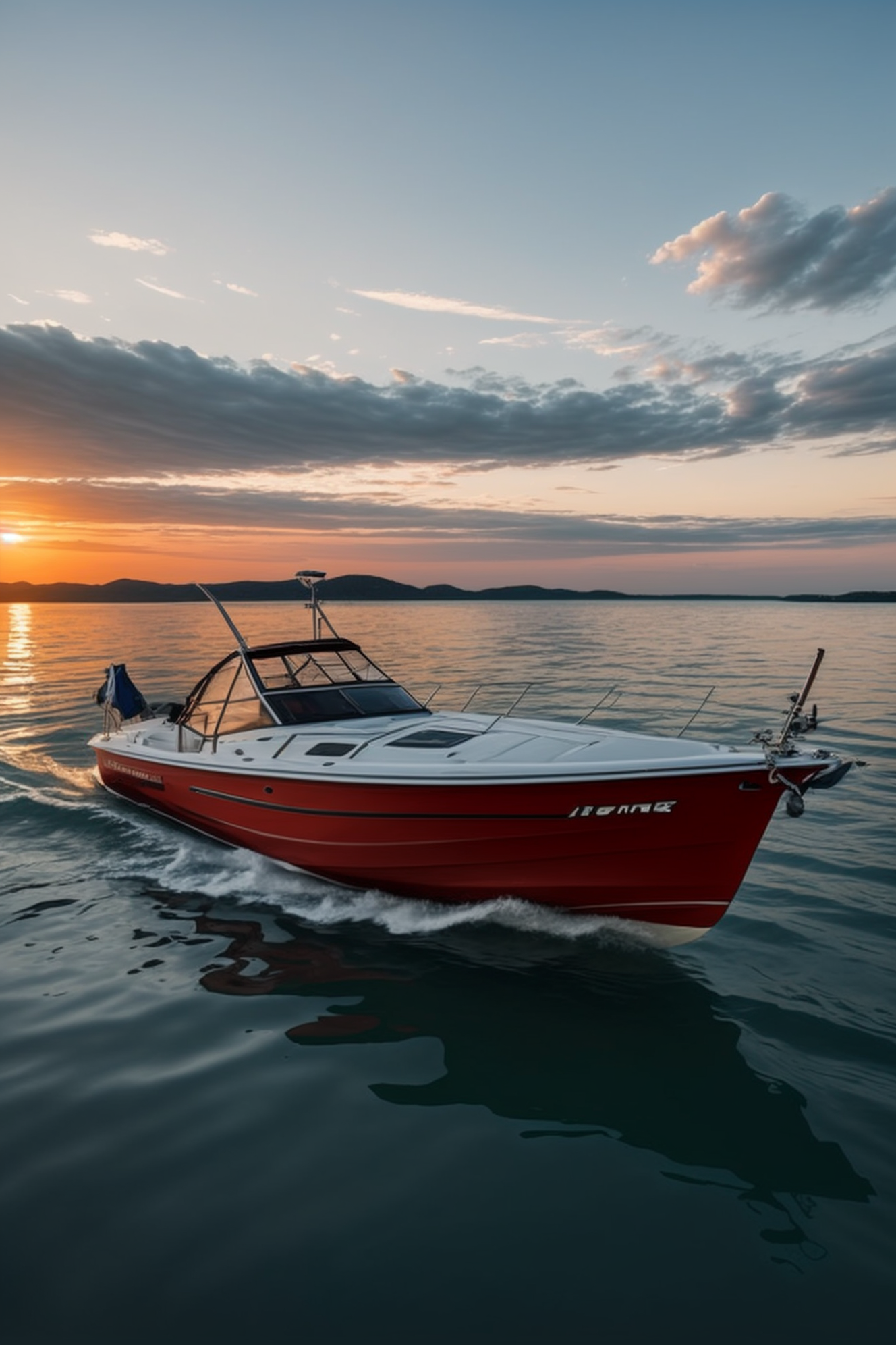 Piratenschiff Hintergrundbild Sonnenuntergang