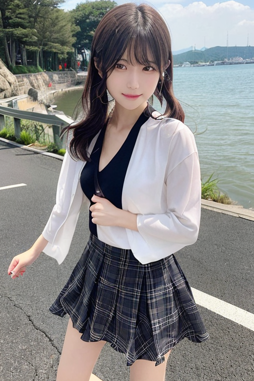 jk  露出 学校 
