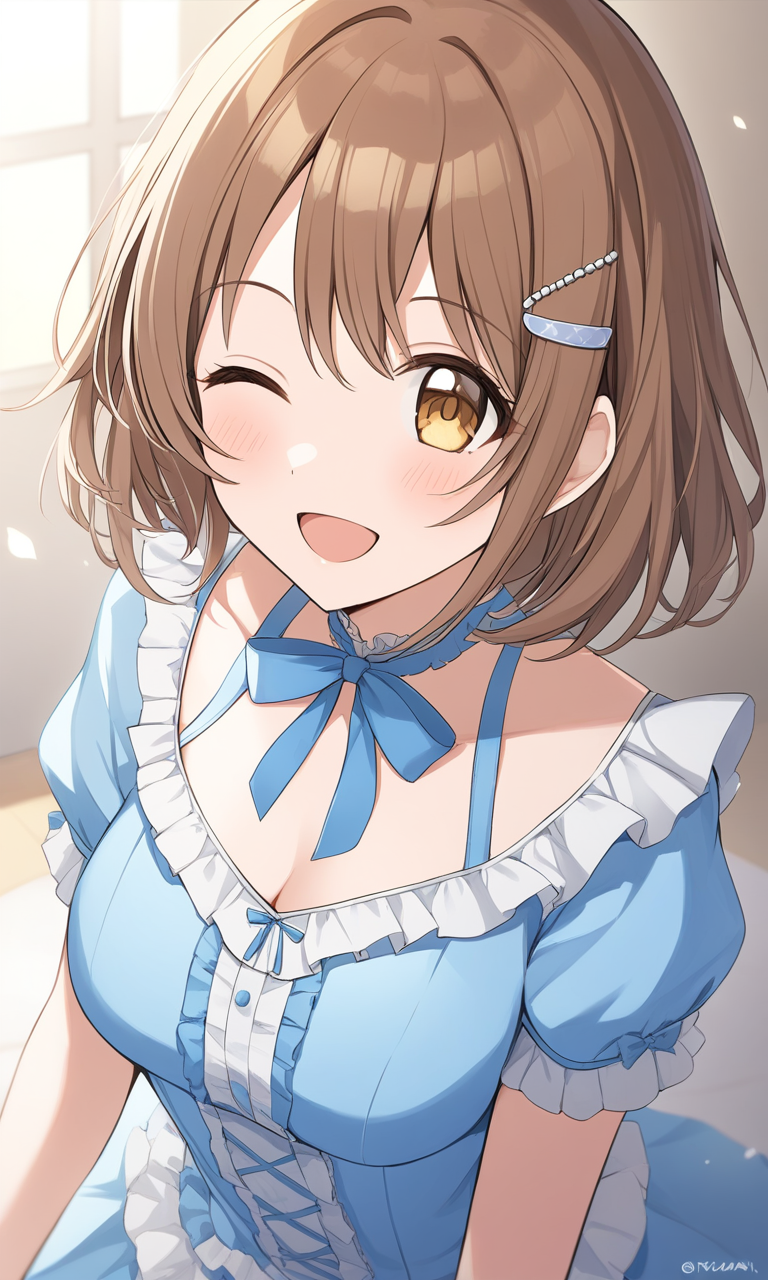 master chan girls" AIイラスト: 「アイドルマスター シンデレラガールズ」 - Ryuzaki Kaoru 作者 @静かな探検家さん | PixAI