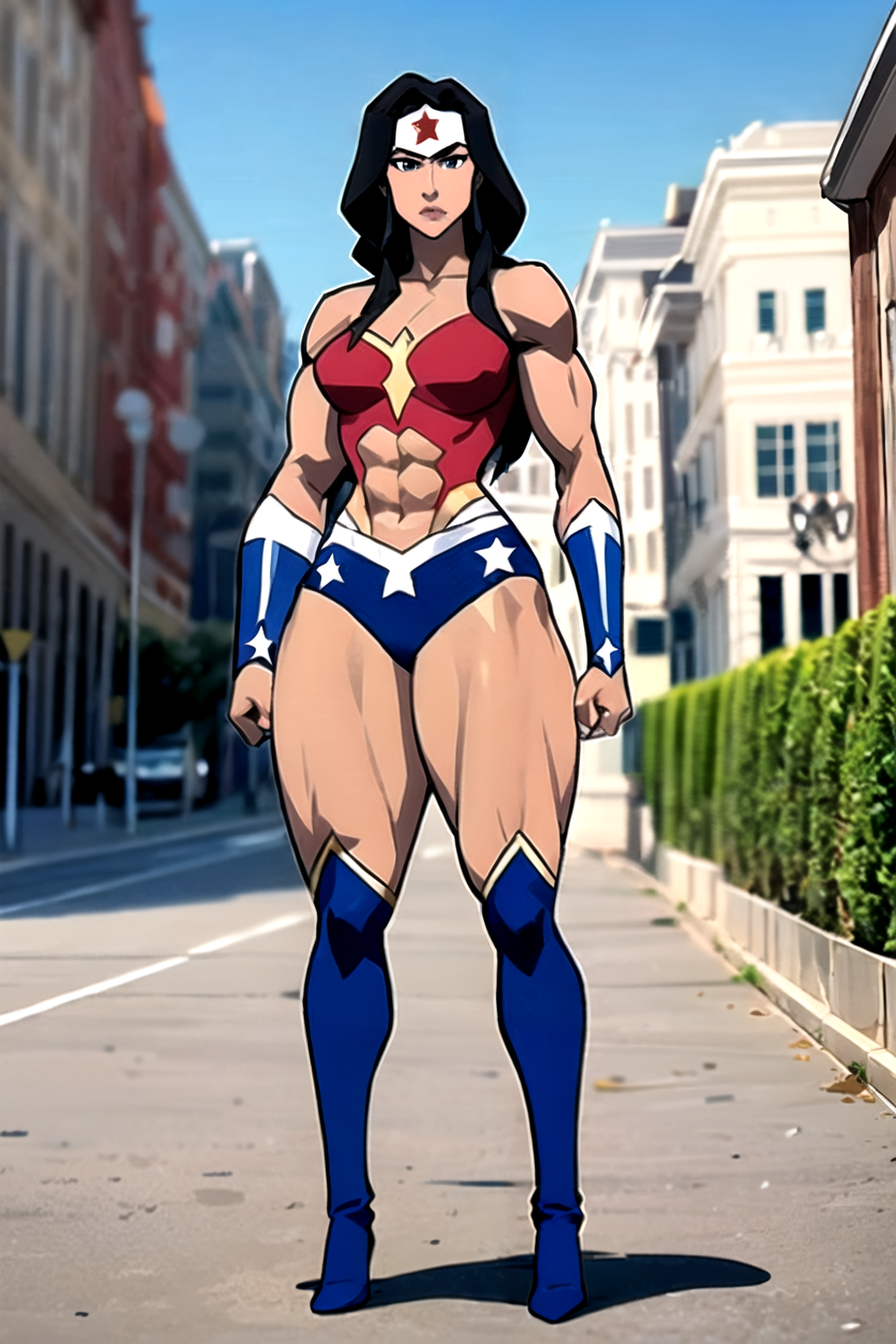 AI Art: Wonder Woman by @Subarenya Bakshi | PixAI