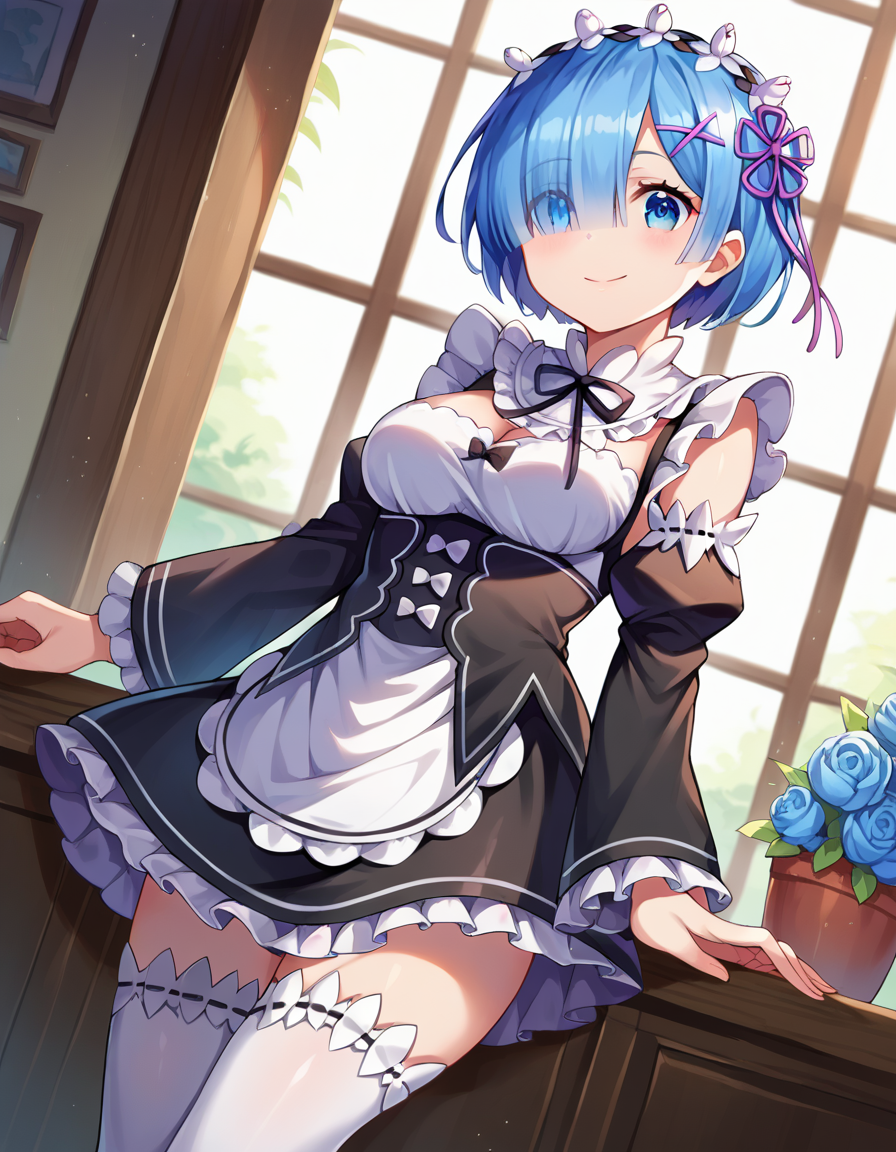 セクシー美女キャラクターカード ゼロから始まる異世界生活 レム