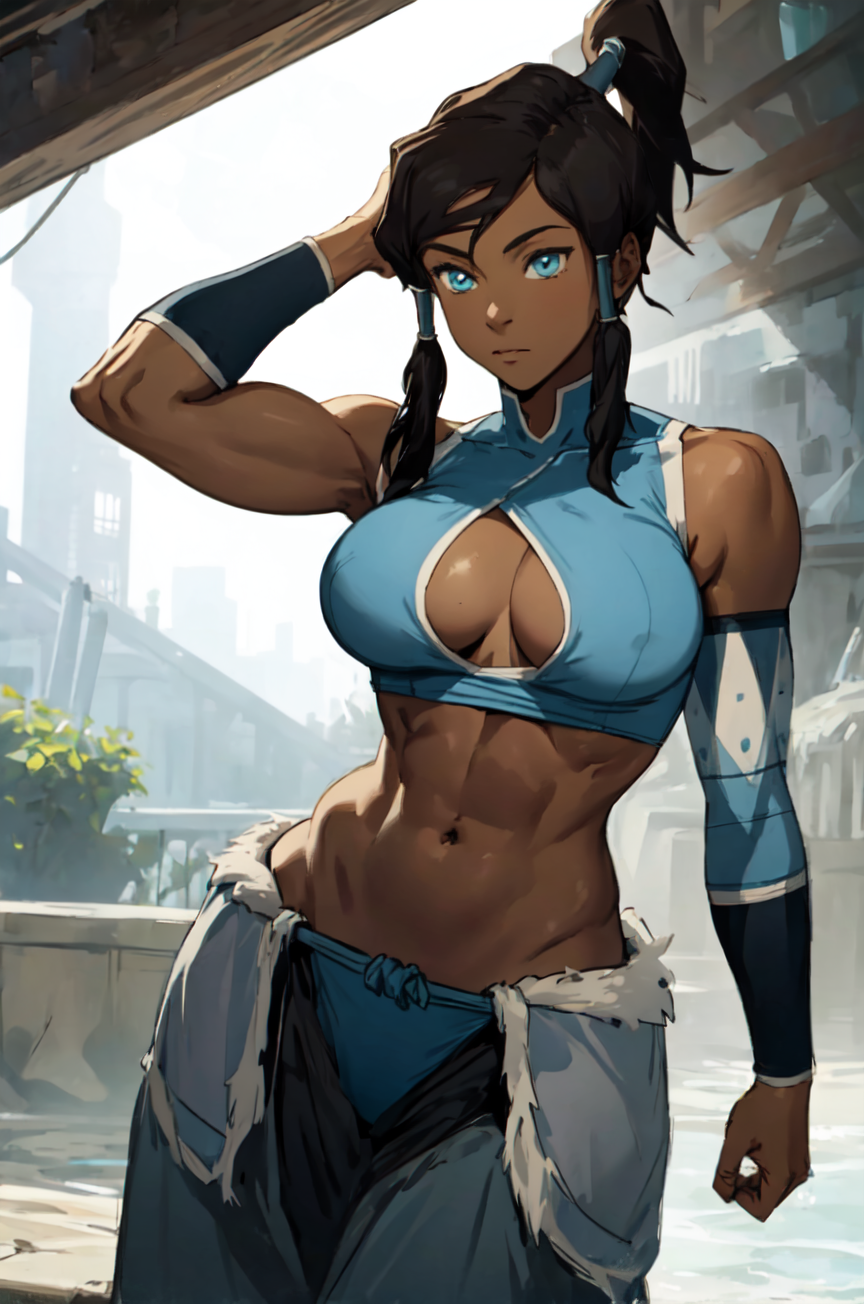 AI Art: Korra the Avatar by @Elsa Frozen | PixAI