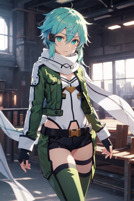 AI Art Model: sinon(SAO) 1.2 シノン | PixAI