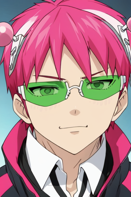 I drew SAIki on Paint Tool SAI ✌️🥵 ~ #anime #saikikusuo #saiki