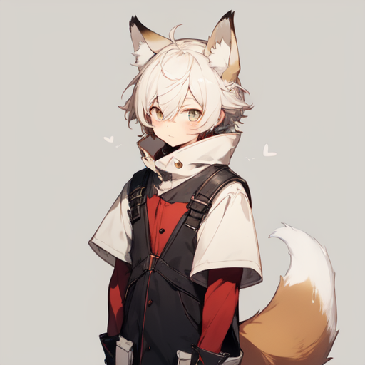 AI Art: Fox boy by @RikKos | PixAI
