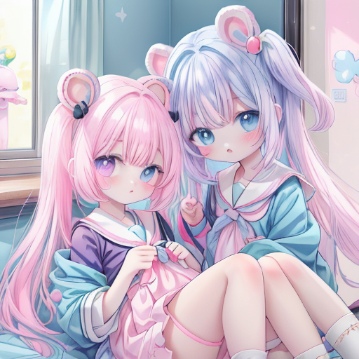 Some cute BFF matching PFP : r/Kawaii