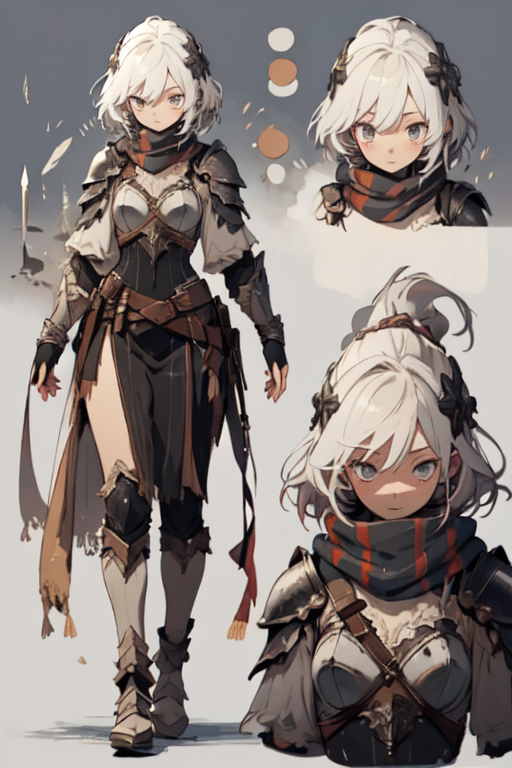 white-haired anime character illustration 2B (Nier: Automata) Nier