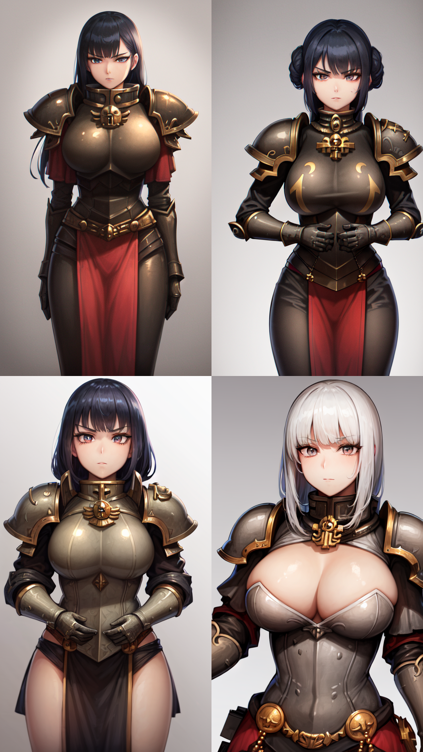 AI Art LoRA Model: Warhammer 40K Sisters of Battle | PixAI