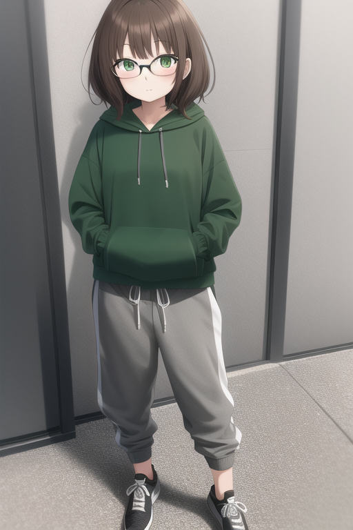 Anime girl 2024 joggers