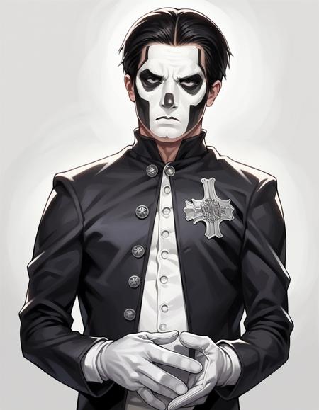 Ai Art Model Papa Emeritus 3 Ghost Pixai