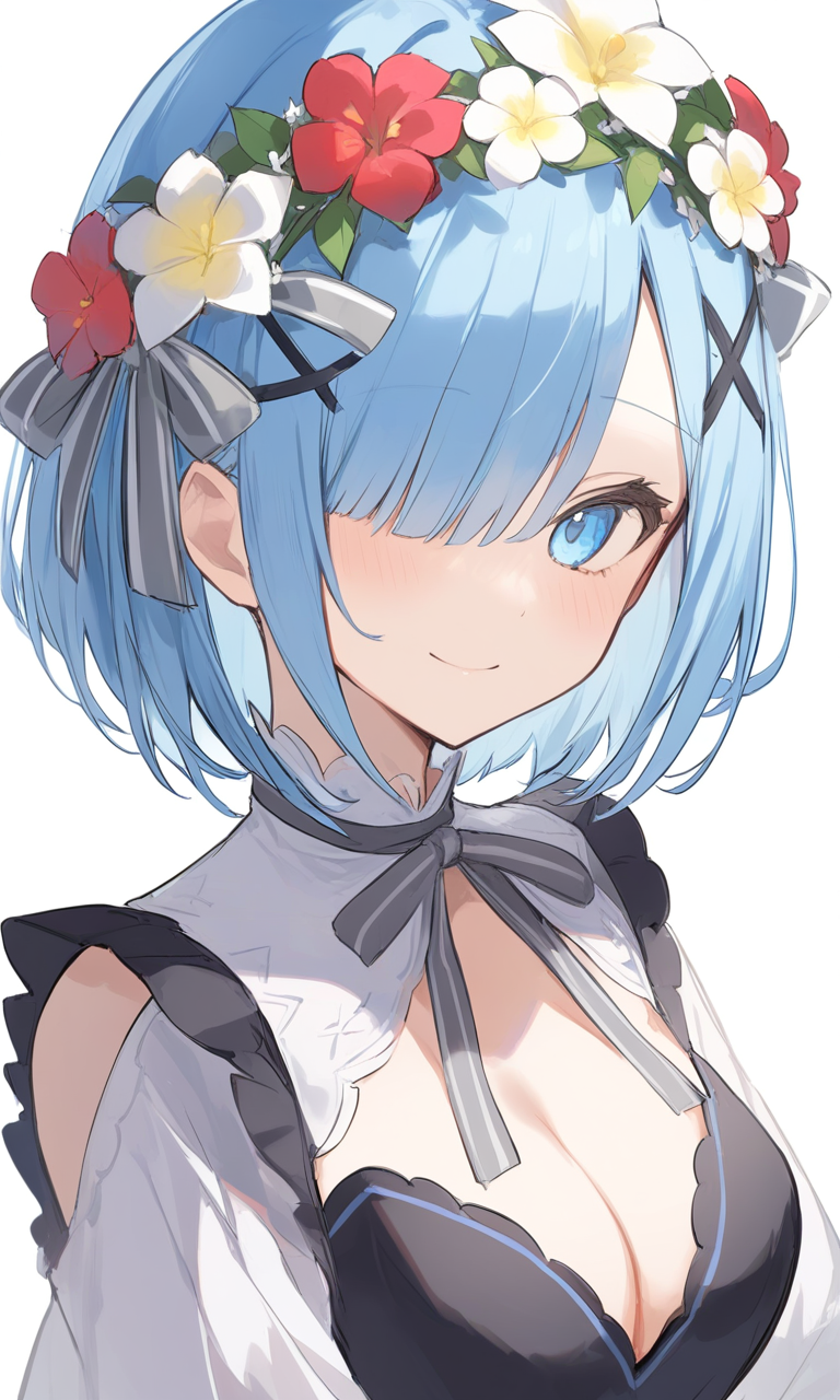 AI Art: 「re:zero」 - Remの喜び by @賢い忍者さん | PixAI