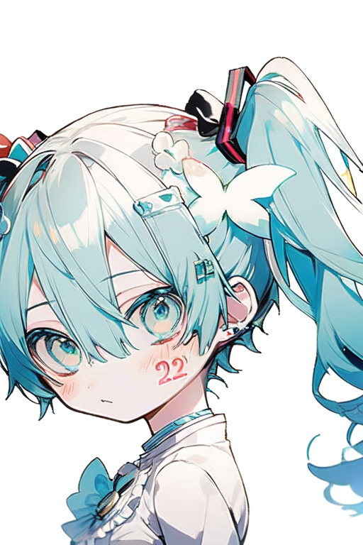 AIイラスト: 初音ミク 作者 @灰人ちゃん。 | PixAI