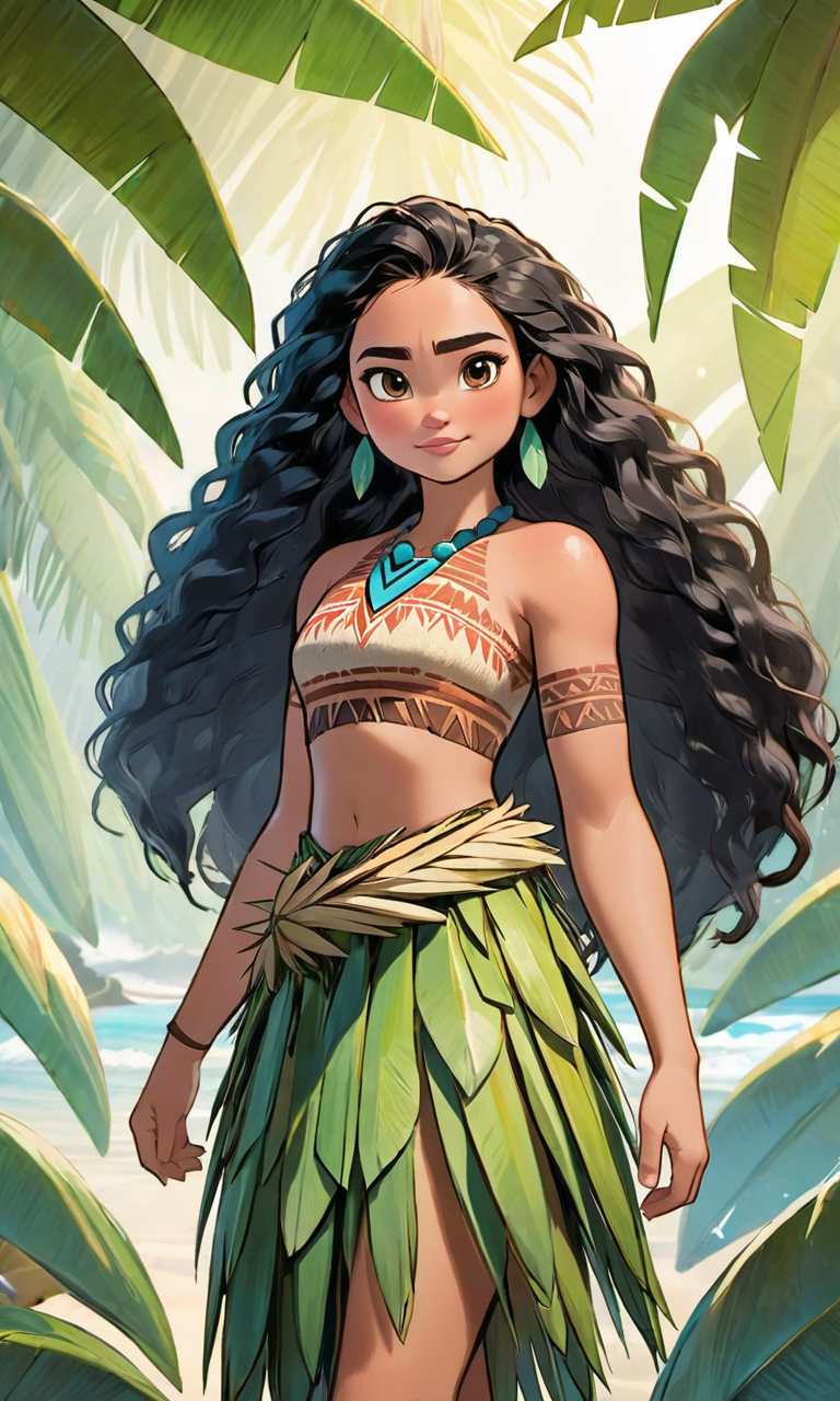 AI Art: Moana ((Moana)) by @Anonymous | PixAI