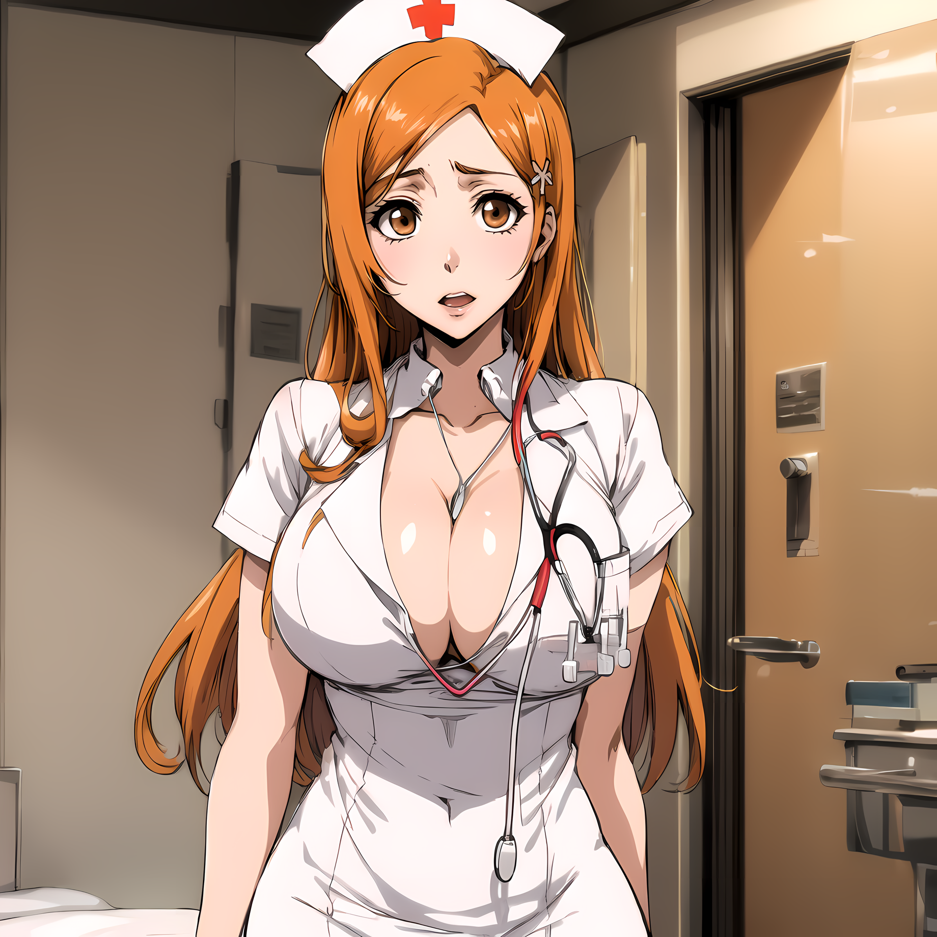 AI Art: Nurse Inoue by @alex lampardis | PixAI