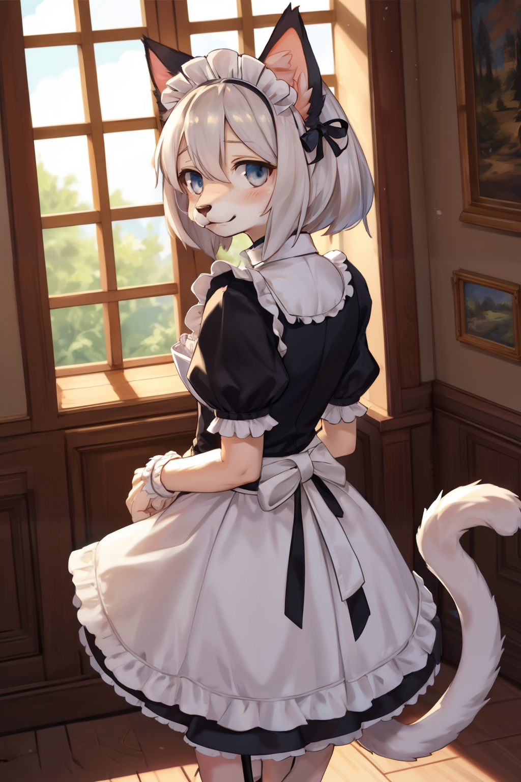 AI Art: cat maid by @Anzatiridonia | PixAI