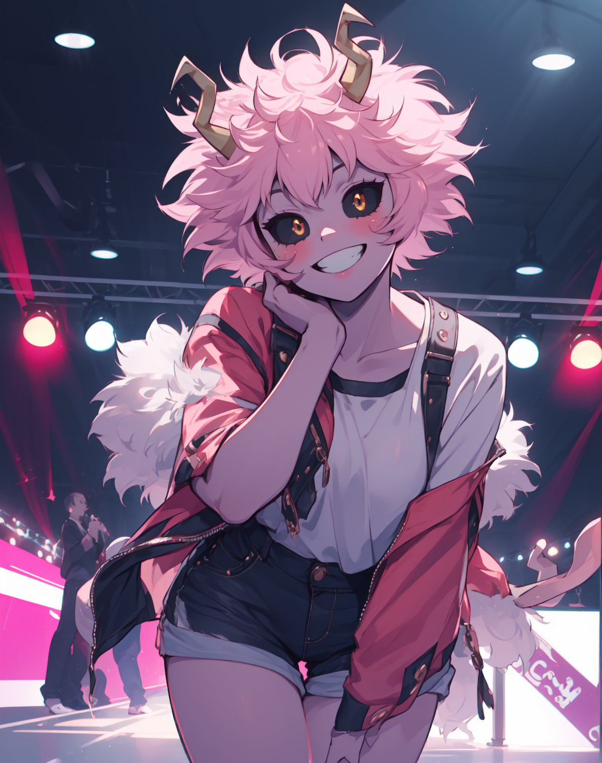 AI Art: Fashion Show #3 👠✨💕 by @Mina Ashido | PixAI