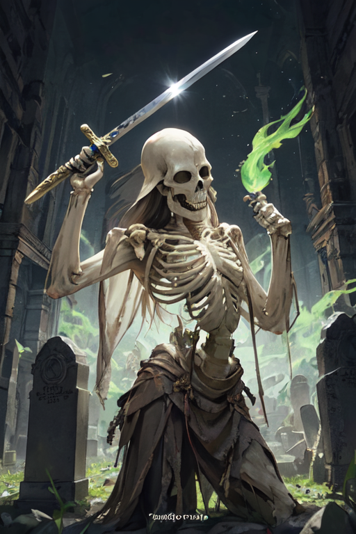 skeleton fantasy art