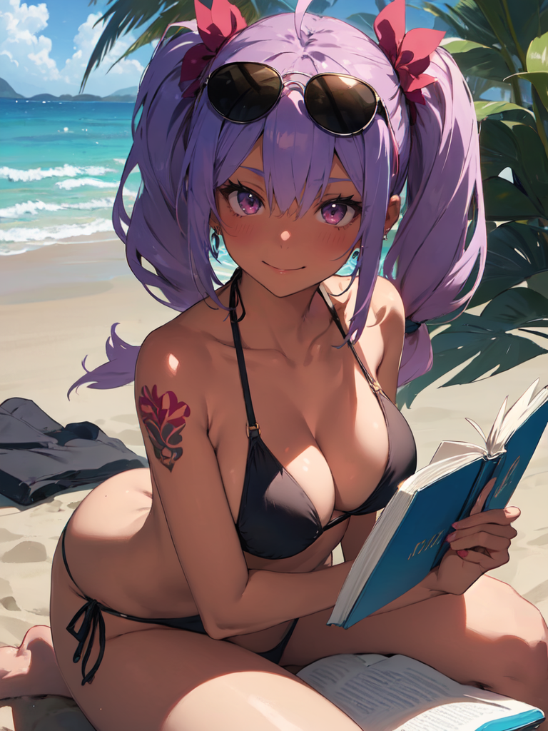 AI Art: Black Bikini by @Al | PixAI