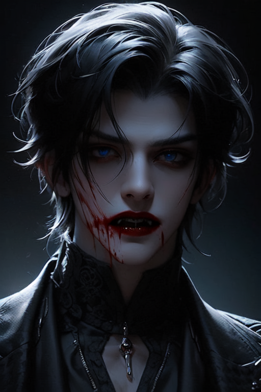 AI Art: Modern Vampire #5 by @Xianxia man | PixAI