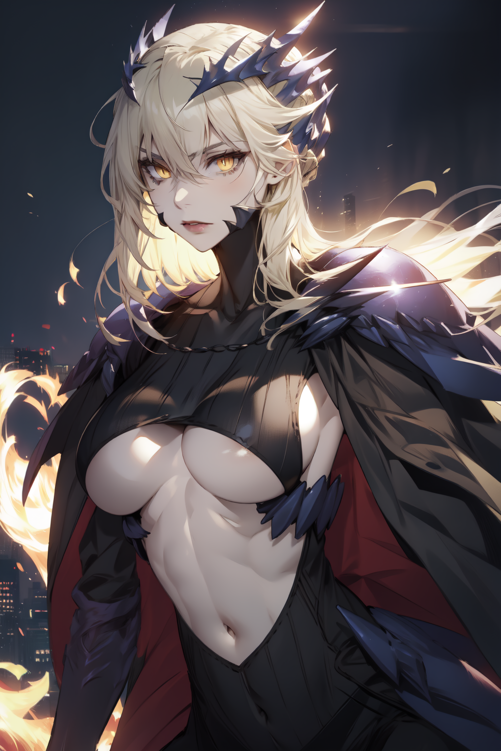 AI Art: Artoria Pendragon Lancer Alter by @NahBah | PixAI