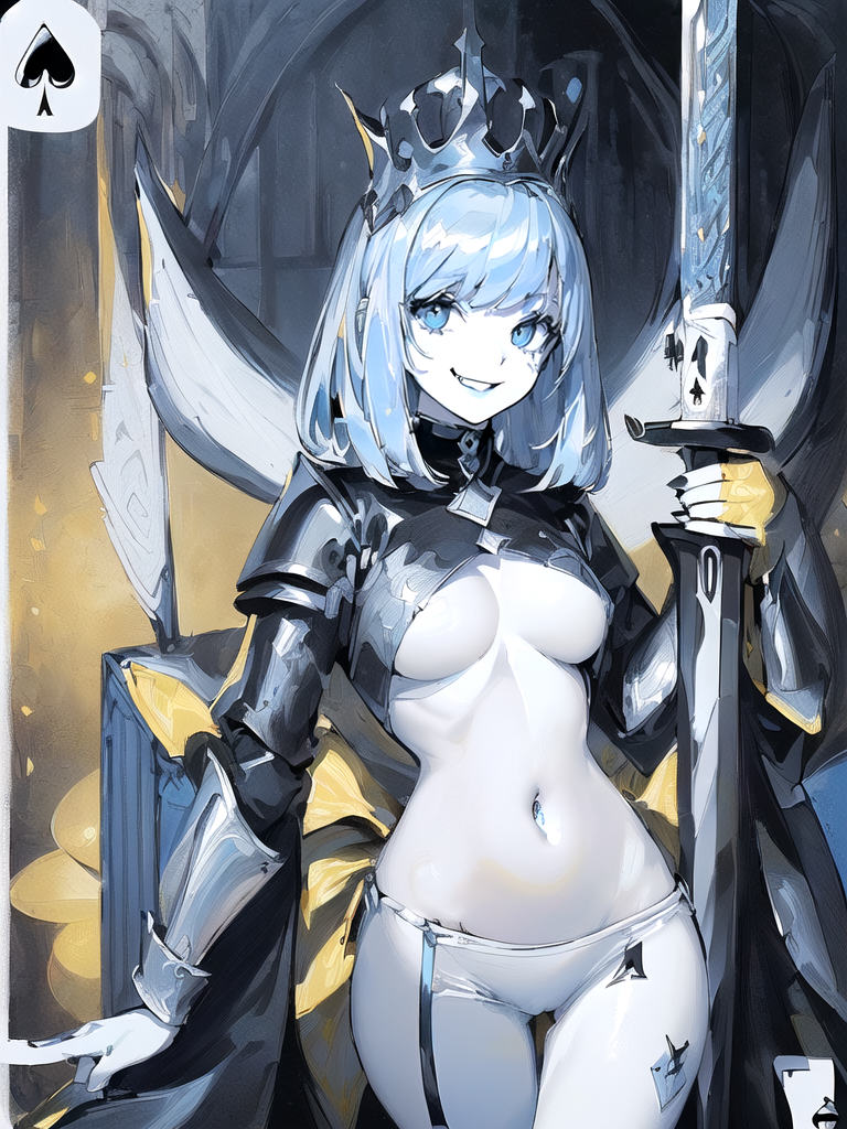 AI Art: Queen of spades por @BaronX | PixAI