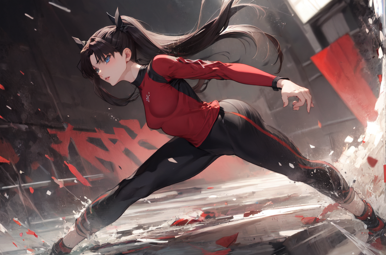 AI Art: Rin Tohsaka 15 by @Rynzix | PixAI