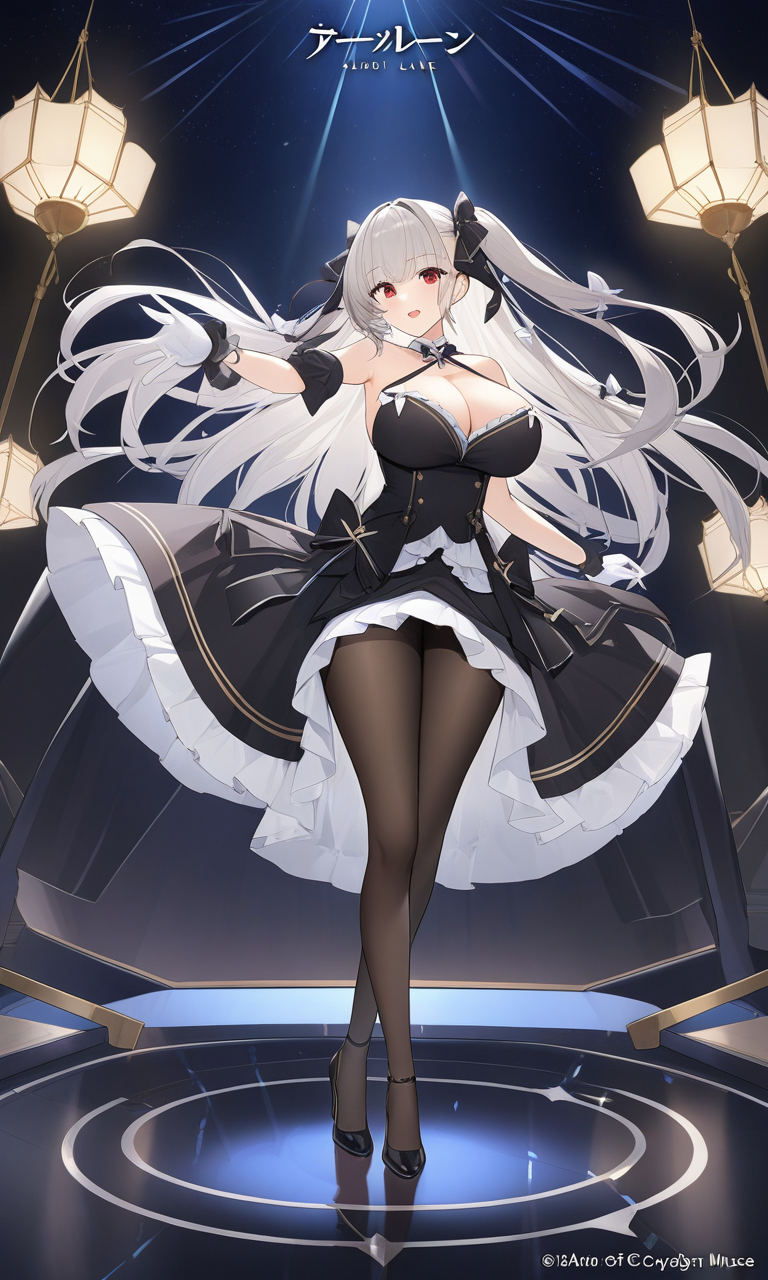 AI Art: 「Azur Lane」 - Formidable (Azur Lane)とFormidable (Muse) by  @楽しいハッカーちゃん | PixAI