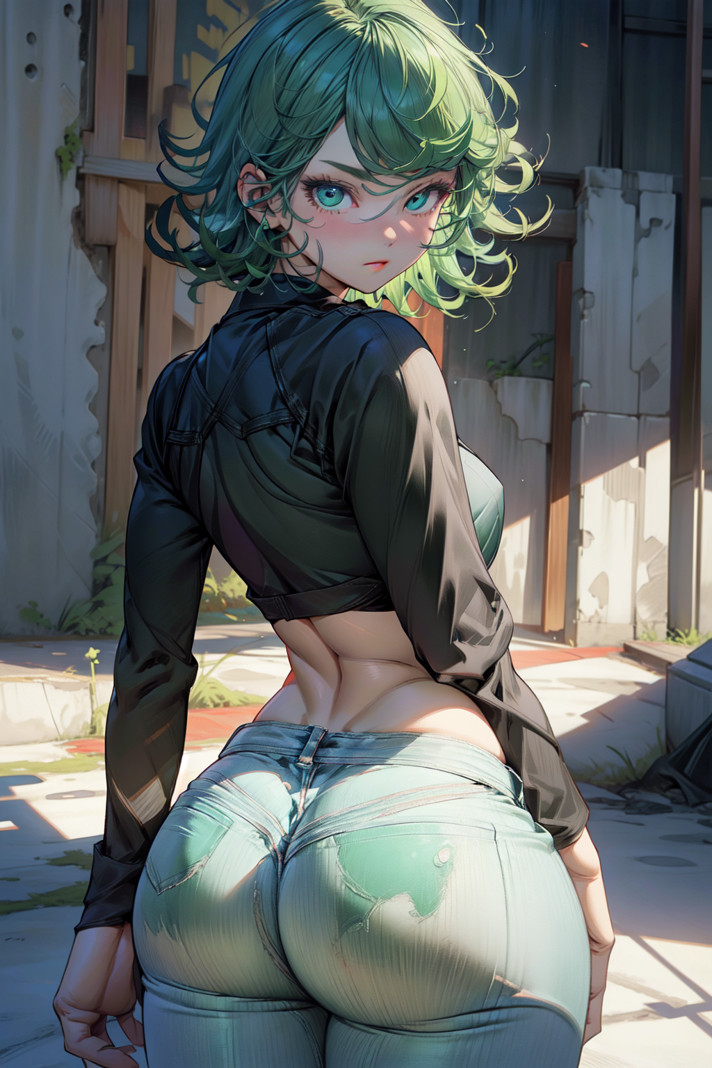 AI Art: Tatsumaki Tomboy by @Naureng | PixAI