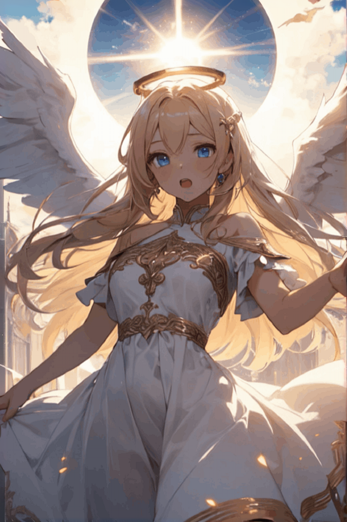 Anime Angel Girl Dress