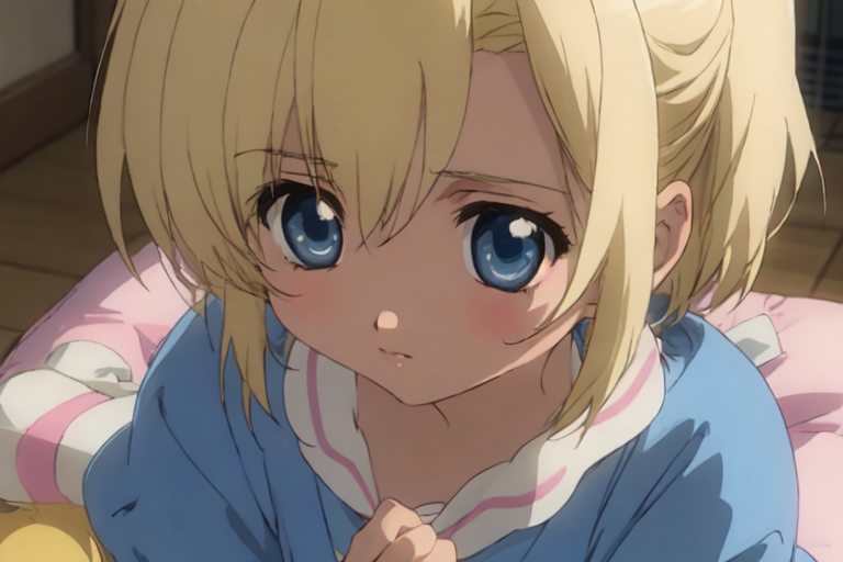 Cute Anime Hair (Blonde)