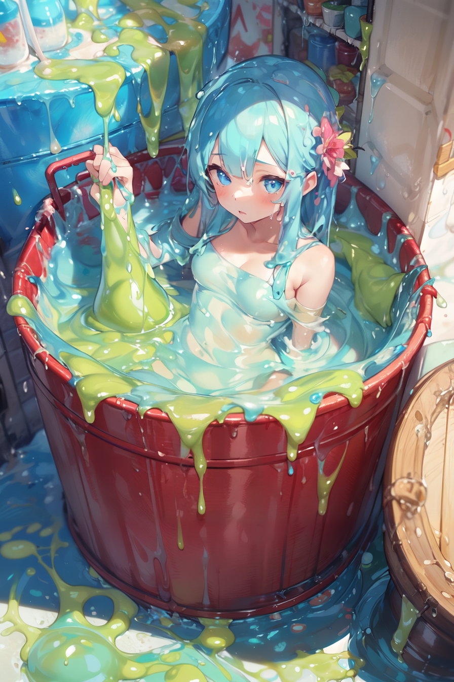 Ai Art Model Soak In Semen And Bukkake Pixai