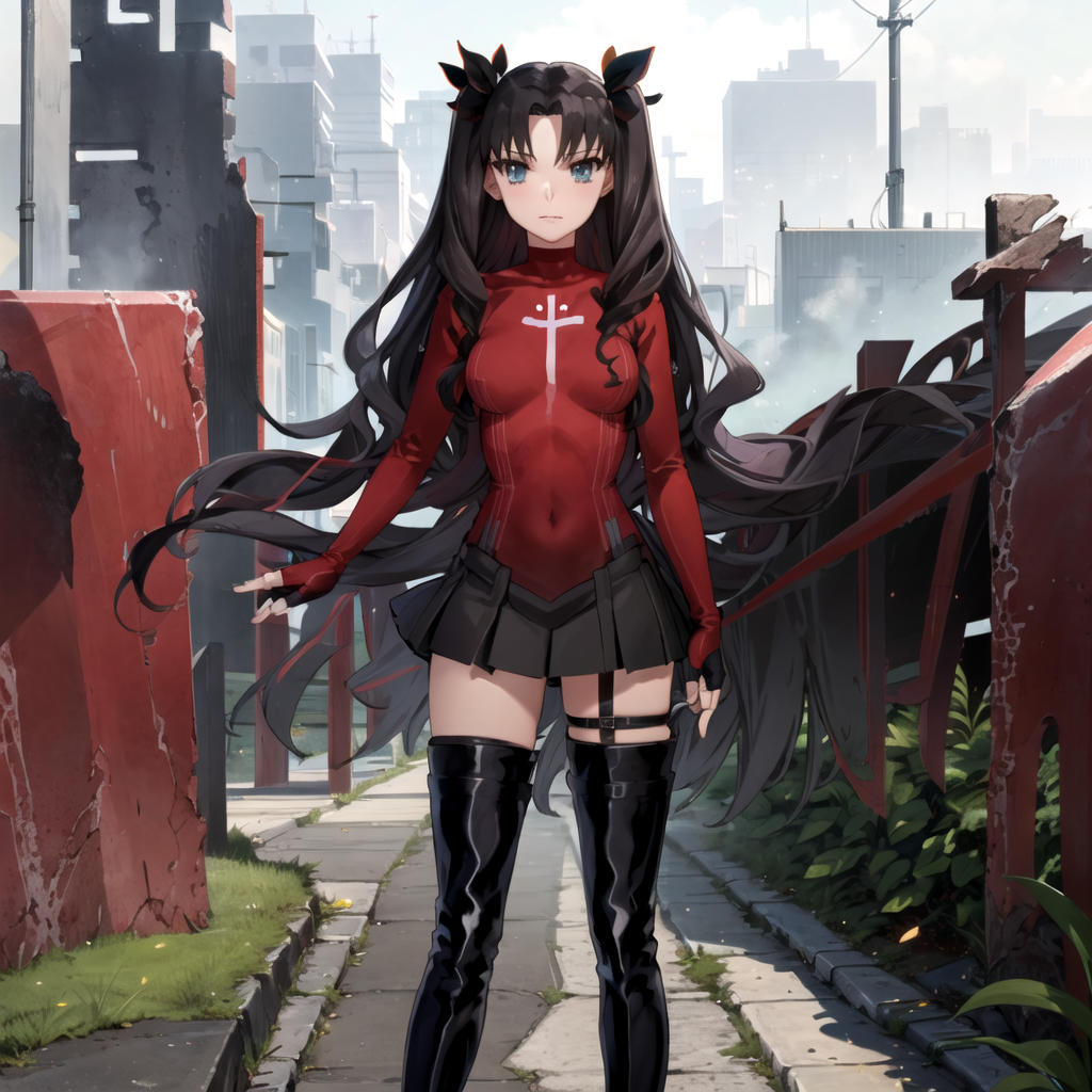 AI Art LoRA Model: Rin tohsaka Fate/Extra | PixAI