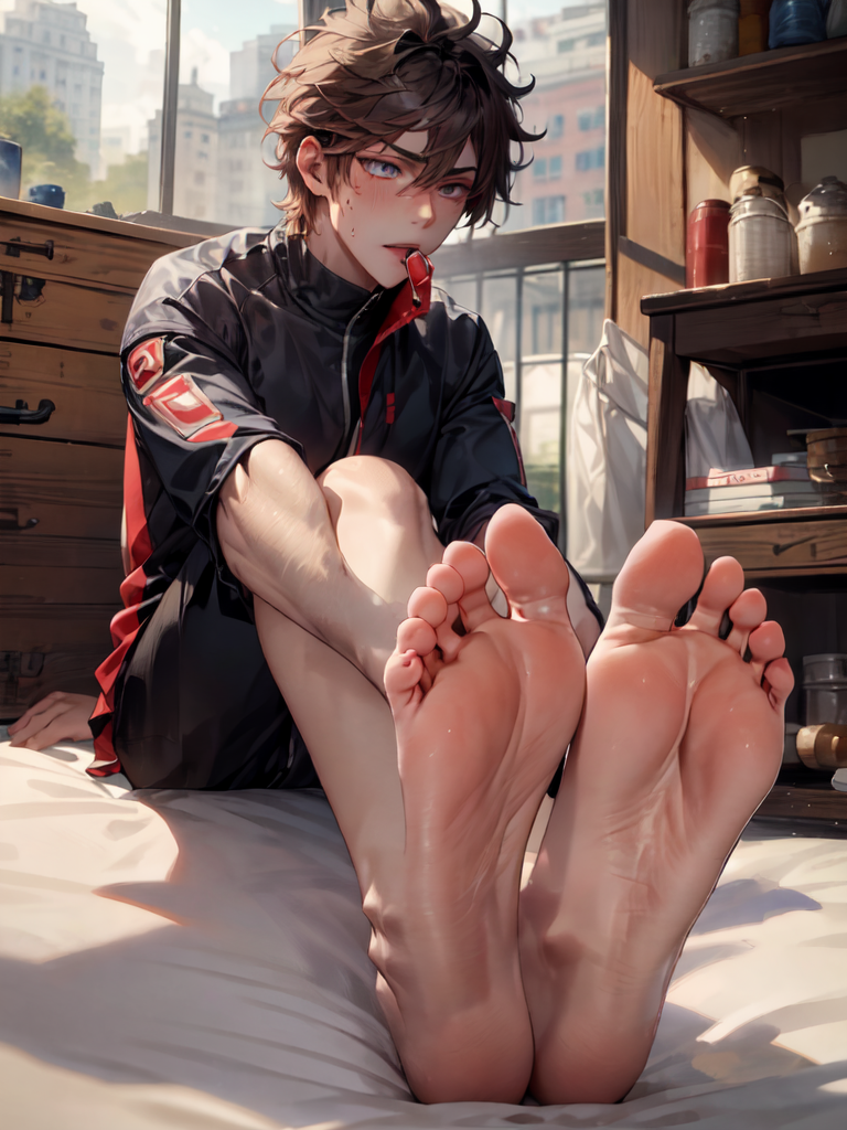 AI Art LoRA Model: Perfect Boy Feet | PixAI