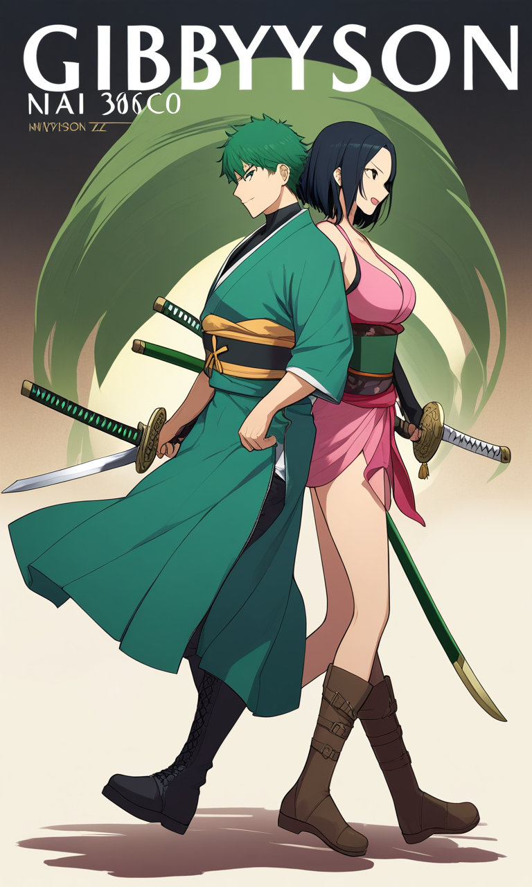 AI Art: Nico Robin and Roronoa Zoro: A Dynamic Duo in Unique Styles by  @SlyVoyagerVIII | PixAI