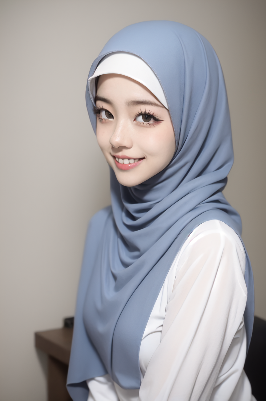 AI Art: Hijab HannaOwo por @Eren Hizirr | PixAI