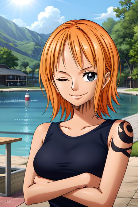 AI Art LoRA Model: Nami Pre-timeskip (One Piece) | PixAI