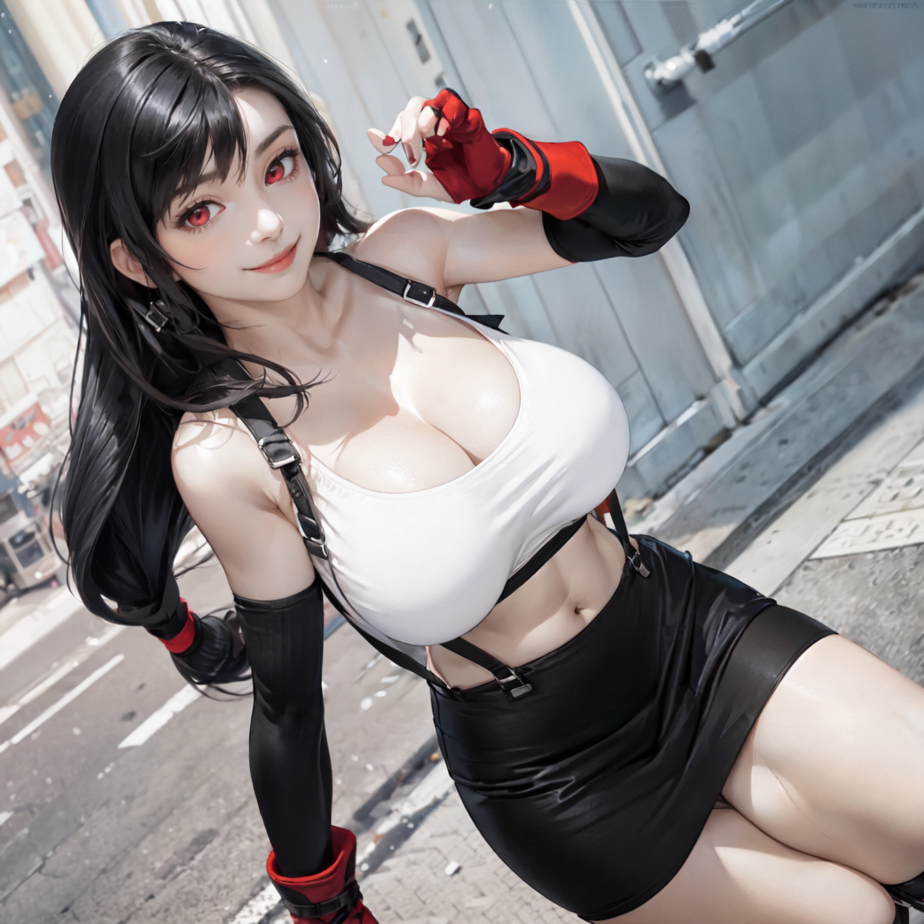 AI Art: Tifa Lockhart by @shitanx | PixAI